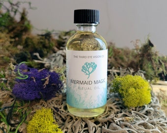 Mermaid Magic Ritual oil wicca mermaid gift lover sea witch water element spell