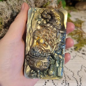 Sorcerer Soap wizard warlock soap gift for men fantasy soap eucalyptus and peppermint gamer stocking stuffer