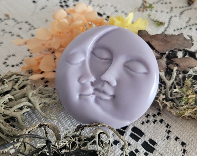 Lavender Eucalyptus Soap moon and sun sleep soap relax gift for her essential oils