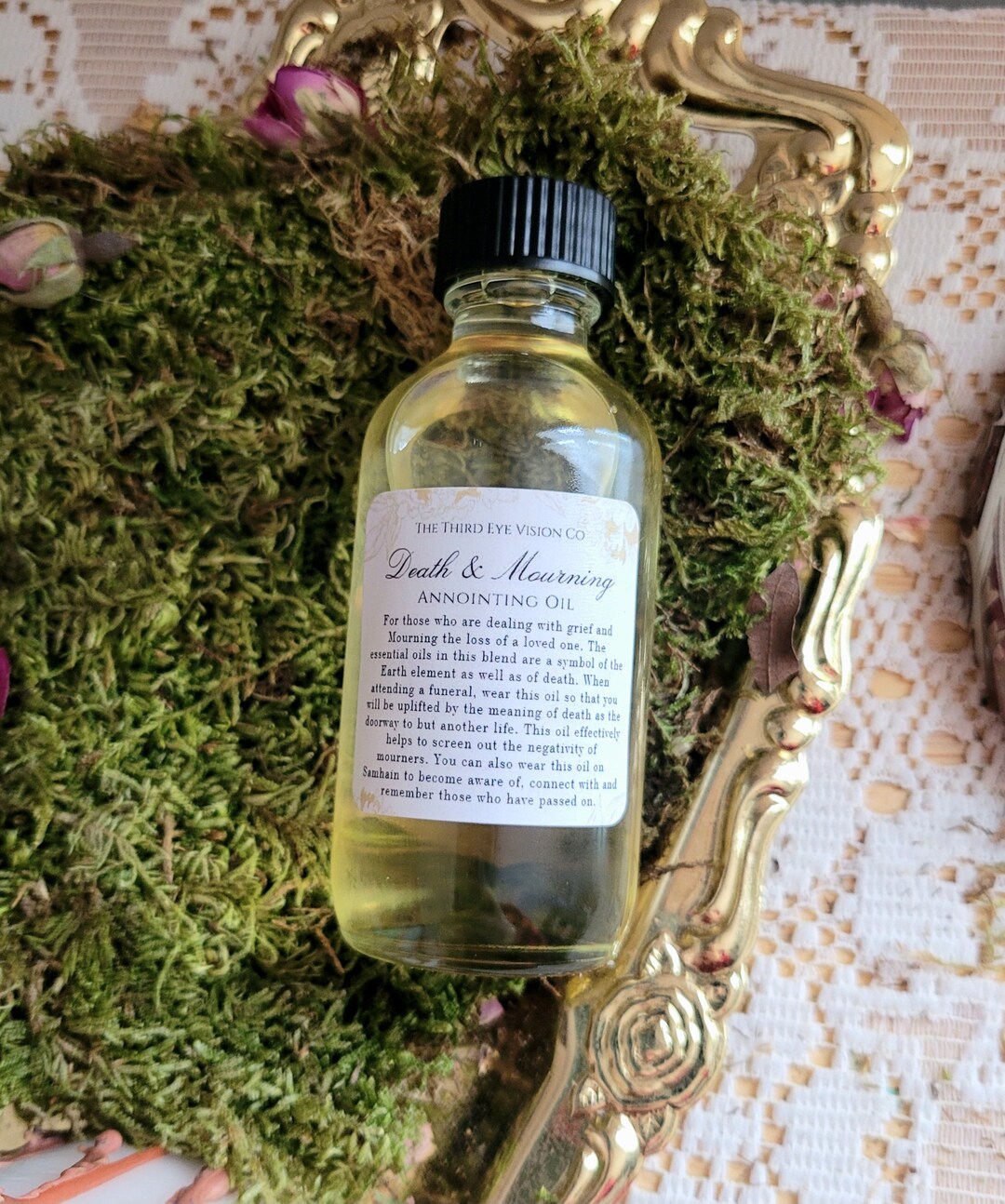 Death and Mourning Annointing Ritual Oil for Grief and to Connect ...