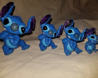 ilo & Stitch Inspired  Stitch Figurines