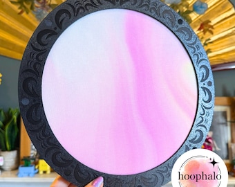 Gothic Black 10" Embroidery Hoop Frame for Cross Stitch & Embroidery