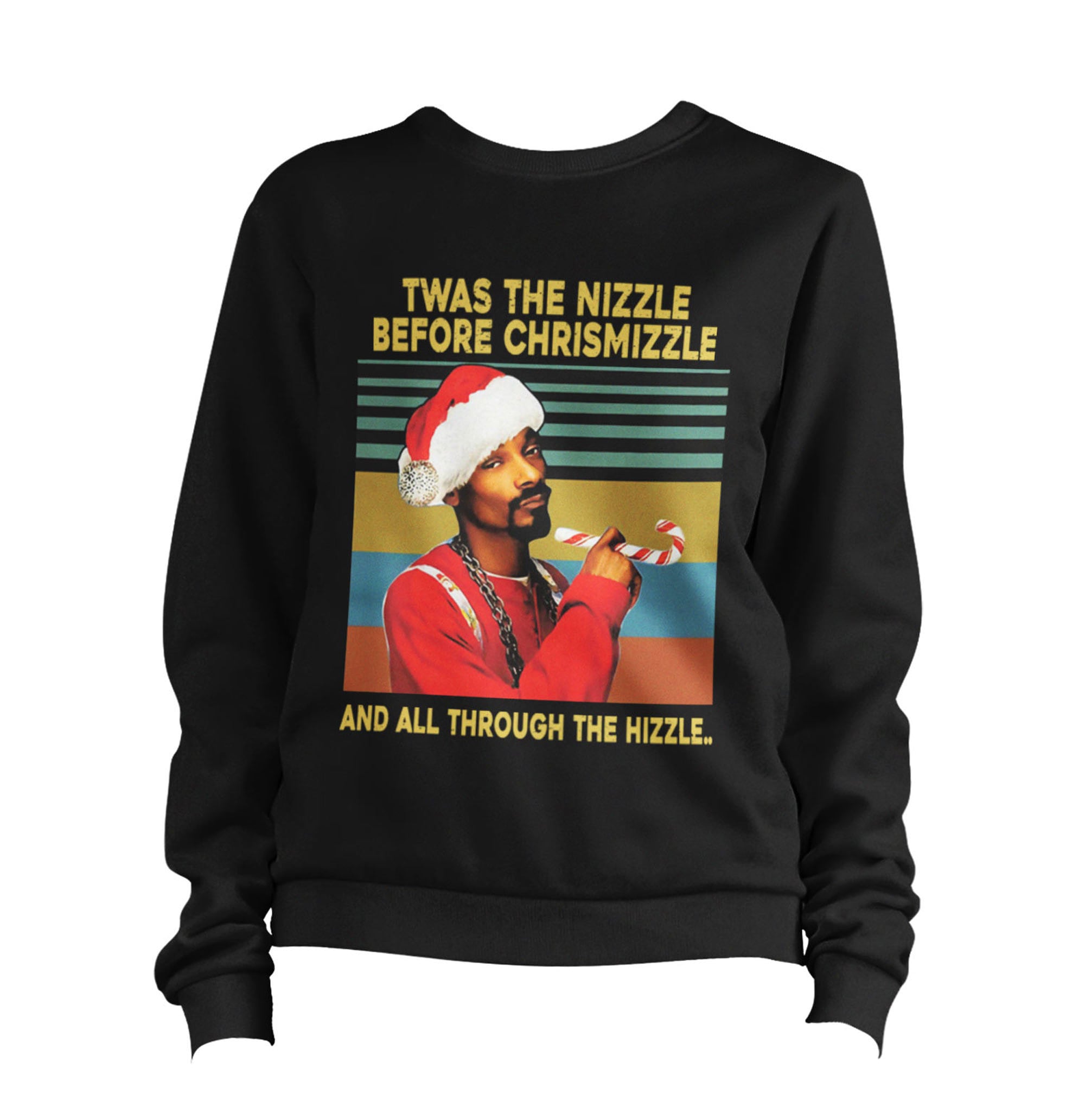 Discover Twas The Nizzle Ugly Jumper Sweater Snoop Doggy Dogg Christmas