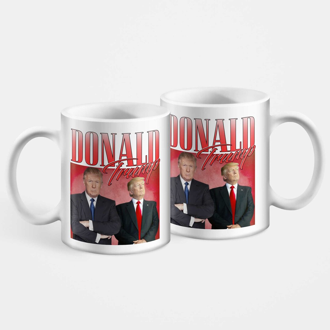 Donald Trump With Handbag Premium 10oz Mug