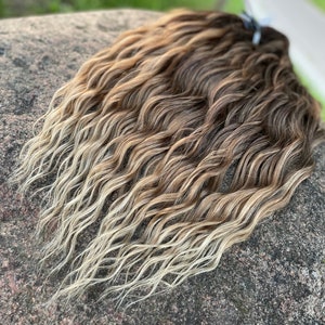 New!!! DE loose wave locks dreadlocks. curly synthetic dreads extensions. Synthetic dreadlocks