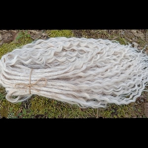Curly synthetic dreads extensions Wavy dreads, curly dreads, soft dreads, synthetic dreadlocks, crochet dreads extensions