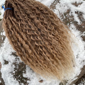 DE/SE dreads!!!! krullende synthetische dreads extensions. Synthetische dreadlocks
