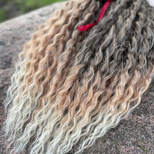 DE/SE dreads!!!! krullende synthetische dreads extensions. Synthetische dreadlocks