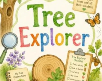 Tree Explorer Activity Book: Nature Fun for Kids
