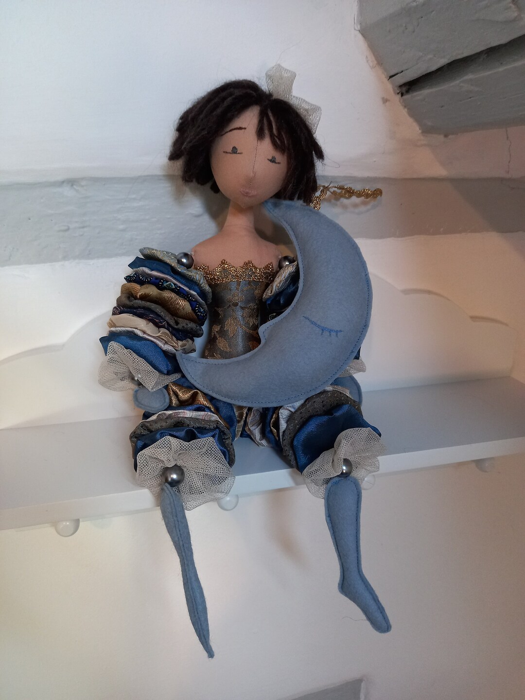 Jingle Bell Jack Style Cloth Art Doll/decoration Etsy