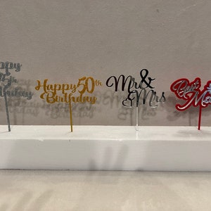 Customized Cake Toppers