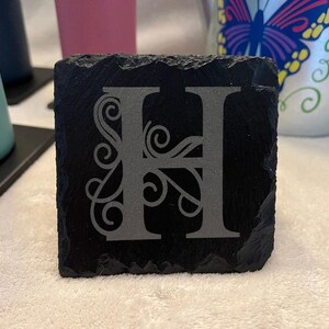 Custom Engraved Slate Coasters