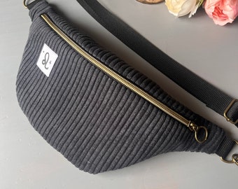 Sac banane personnalisé signe du zodiaque - cordon noir