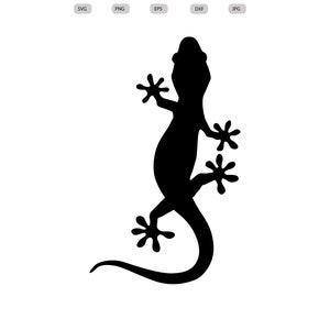 Gecko Svg - Gecko Silhouette - Gecko svg bundle - Gecko svg design- Gecko Cut File - Gecko Clipart - svg - eps - dxf - png - jpg