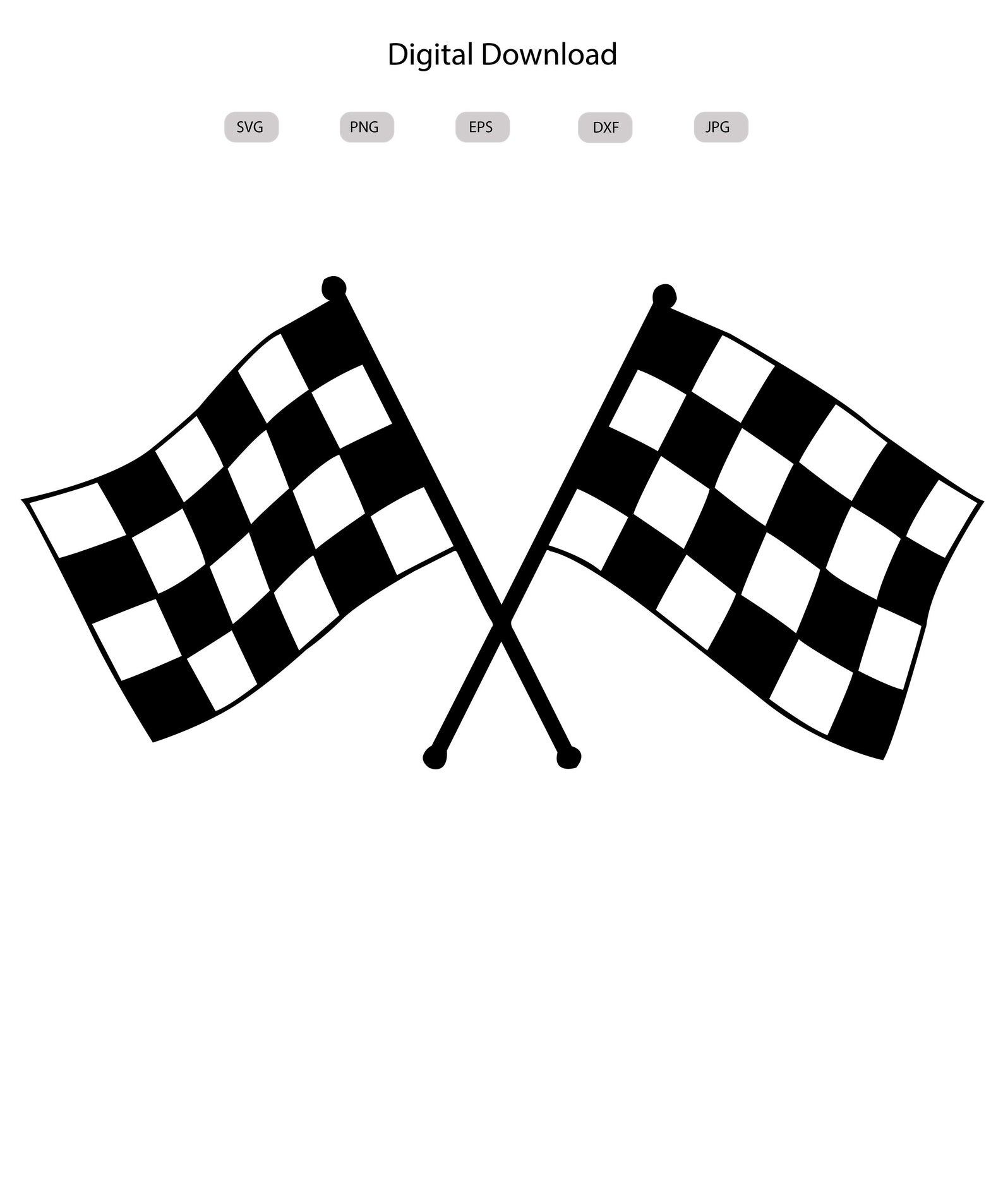 Racing Flags Svg racing Flags Silhouette Racing Svg Start - Etsy