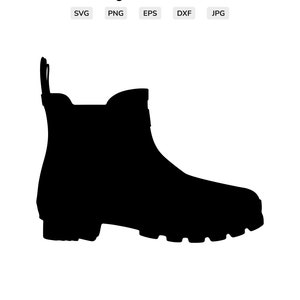 Boots Svg - Boots Silhouette - Boots svg bundle - Boots svg design - Boots Cut File - Boots Clipart - svg - eps - dxf - png - jpg