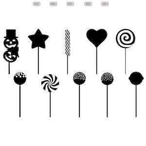 Lollipop Svg - Lollipop Silhouette - Lollipop svg bundle -Lollipop svg design- Lollipop Cut File - Lollipop Clipart - svg-eps-dxf-png-jpg