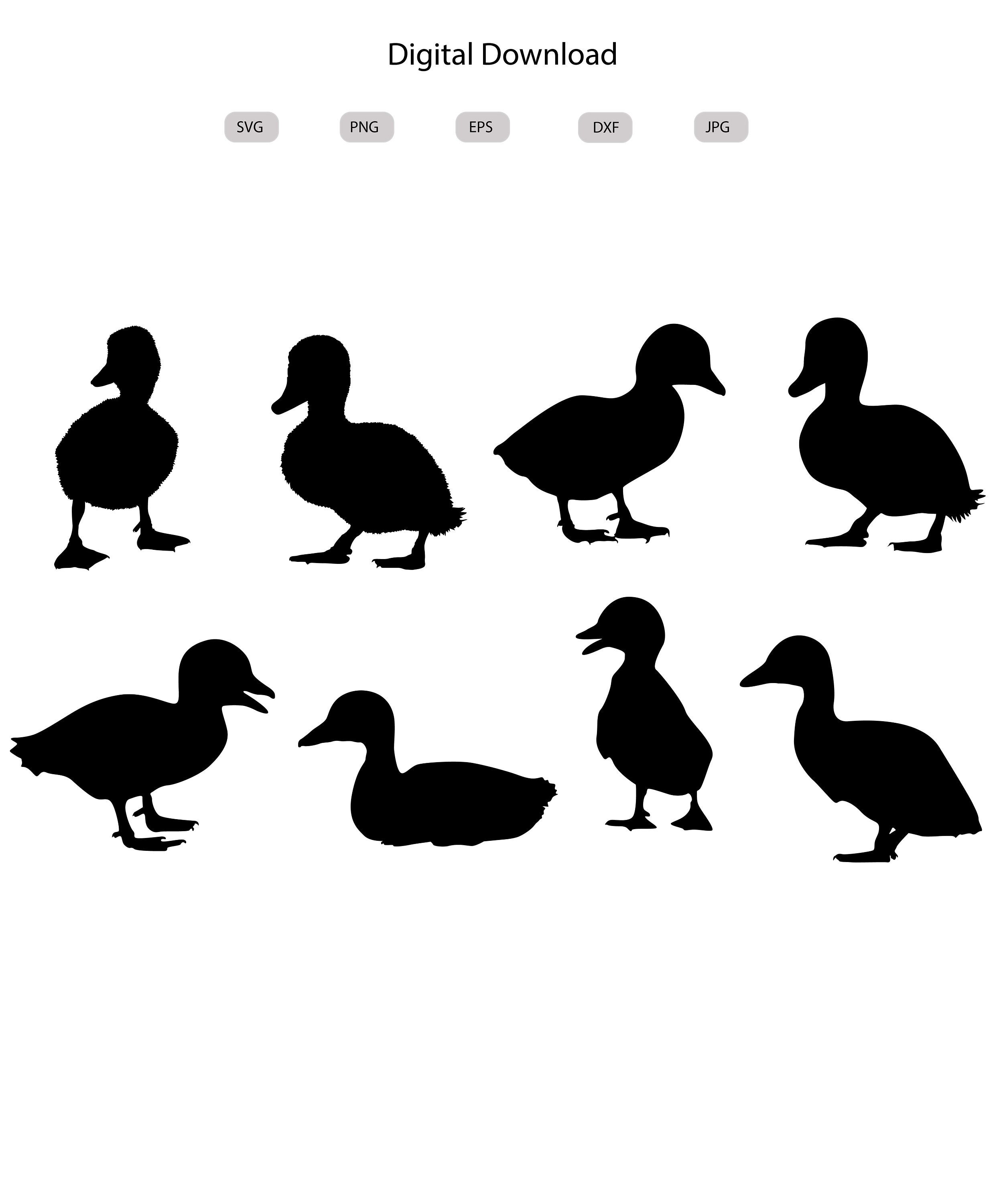 Baby Ducks Svg Baby Ducks Silhouette Baby Ducks Svg Bundle baby Ducks Cut  File Baby Ducks Clipart Svg Eps Dxf Png Jpg - Etsy