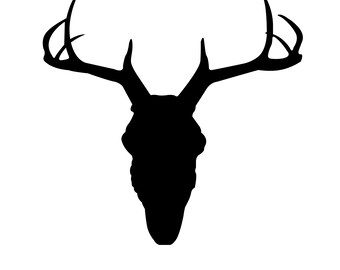 Deer Head Svg - Deer Head Silhouette - Deer Head svg bundle  - Deer Head Cut File - Deer Head Clipart - svg - eps - dxf - png - jpg