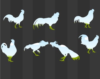 Rooster Canva Frames , Editable In Canva , Banner Templates, Mockup Frames, Editable Canva Templates, Print Templates
