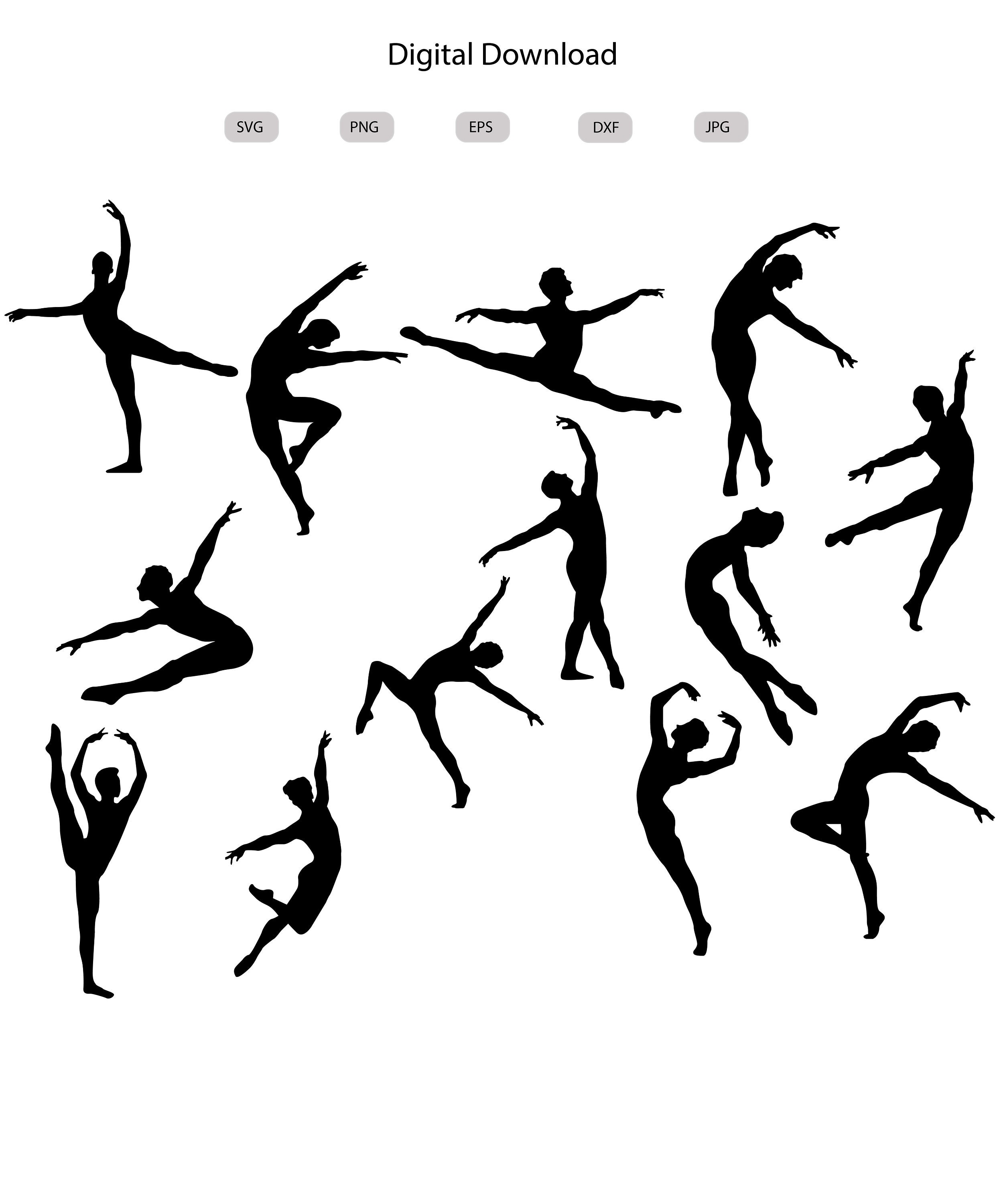 Male Ballet Dancer Svg Male Ballet Dancer Silhouette male Ballet Dancer