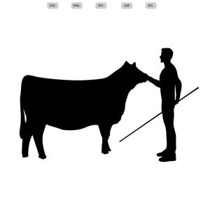 Show steer Svg - Show steer Silhouette - Show steer svg bundle -  Show steer Cut File - Show steer Clipart - svg - eps - dxf - png - jpg