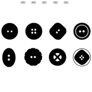 Naaiknop Svg - Naaiknop Silhouet - Naaiknop svg bundel Naaiknop Knipbestand - Naaiknop Clipart - svg-eps-dxf-png-jpg
