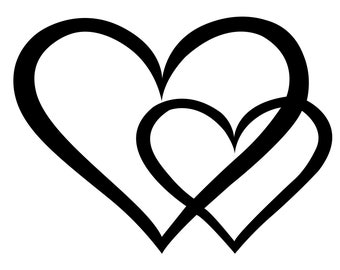 Heart Svg - Heart Silhouette - Heart svg bundle -Heart svg design- Heart Cut File - Heart Clipart - svg - eps - dxf - png - jpg