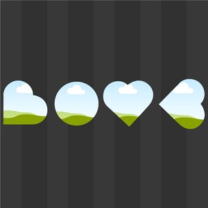 LOVE Canva Frames, bewerkbaar in Canva, bannersjablonen, mockupframes, bewerkbare Canva-sjablonen, afdruksjablonen