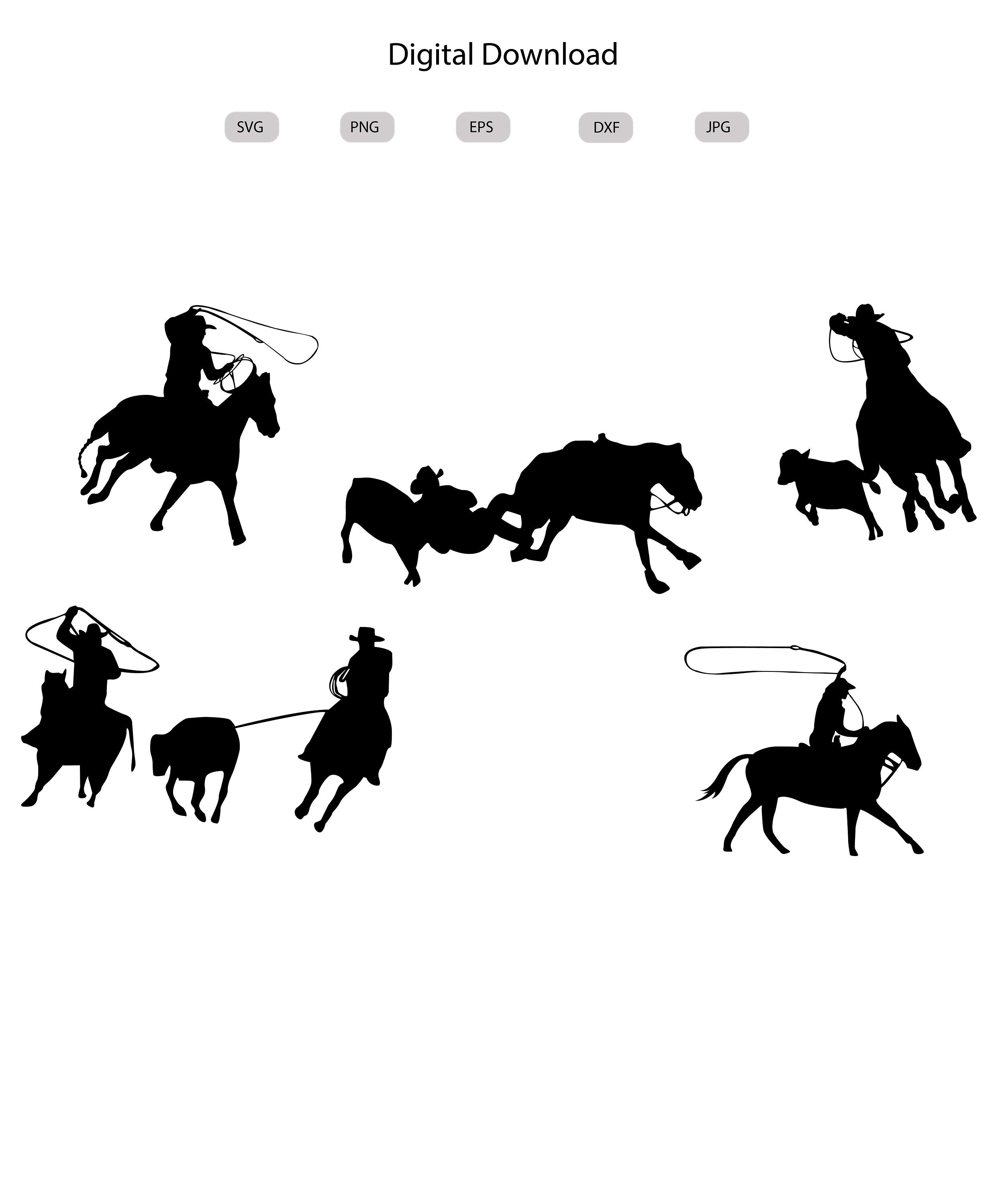 Rodeo Svg Rodeo Silhouette Rodeo Svg Bundle rodeo Svg Design Rodeo Cut ...