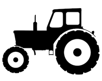 Tractor Svg - Tractor Silhouette - Tractor svg bundle -Tractor svg design- Tractor Cut File - Tractor Clipart - svg - eps - dxf - png - jpg