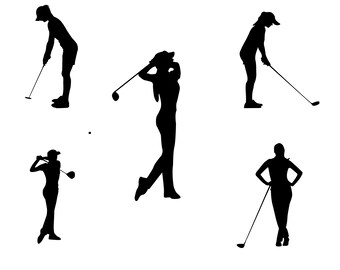 Golf Svg-Golfing Svg - Golf Player Svg - Women Golfer svg - Golf Cut Files - Golf Svg Bundle - Golf Clipart - Golf Design Svg - Golf Vector