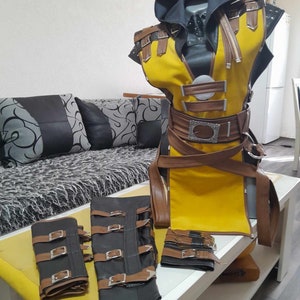 Mortal Kombat 2021 Movie Scorpion Cosplay Costume - Cosrea Cosplay