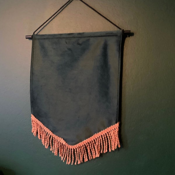 Velvet Wall Hanging Etsy