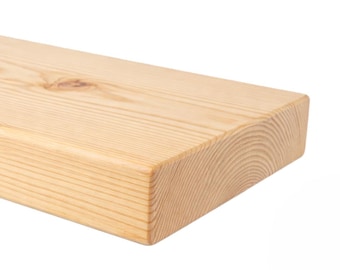 15cm Narrow Scaffold Board, DIY Shelf, Reclaimed Solid Wood, Custom Size Colour