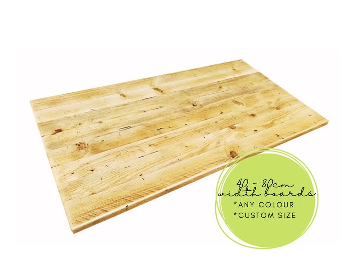 DIY, Rectangular Dining Table Top, Desk Top, Bench Top, Solid Pine Table Top, Table Top Only
