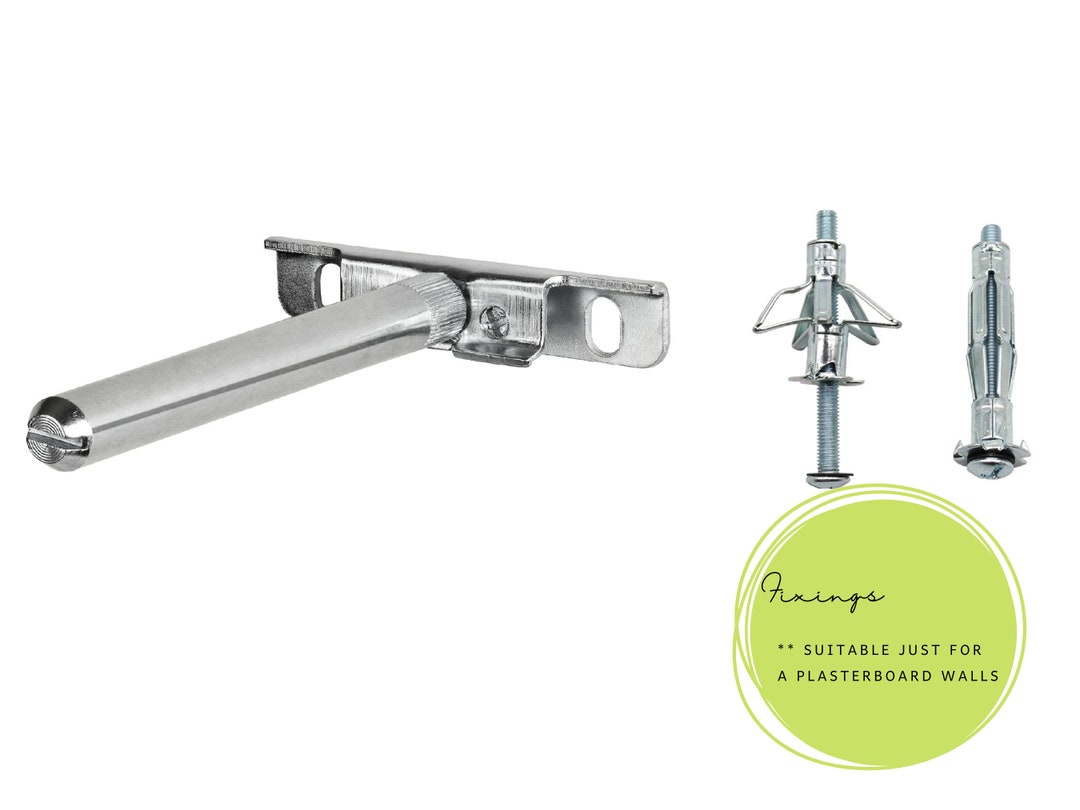 Floating Shelf Bracket With Hollow Anchor Fixing Kit, Hidden Support