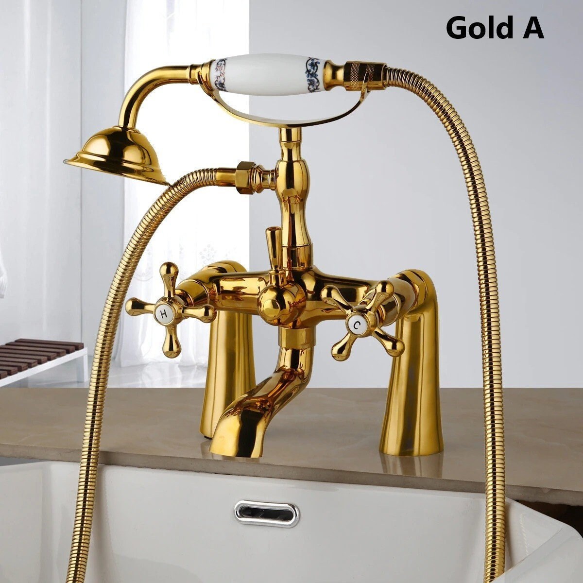 Bear claw tub 2025 faucets