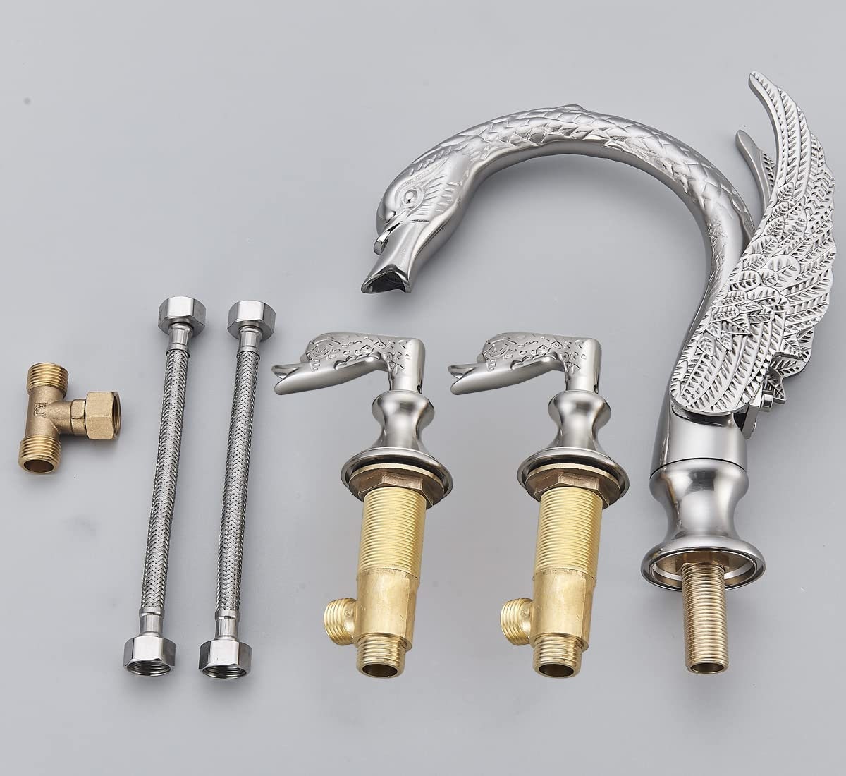 Black Swan Tap Bathroom Faucet Bathroom Vanity Nickel Etsy