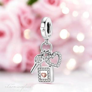 Pandora 21 key charm - Etsy 日本