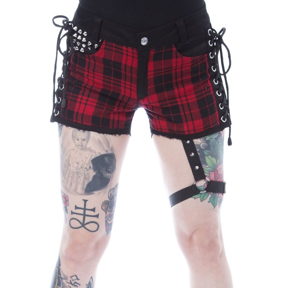 Plaid Punk Rock Emo Gothic Goth - Etsy