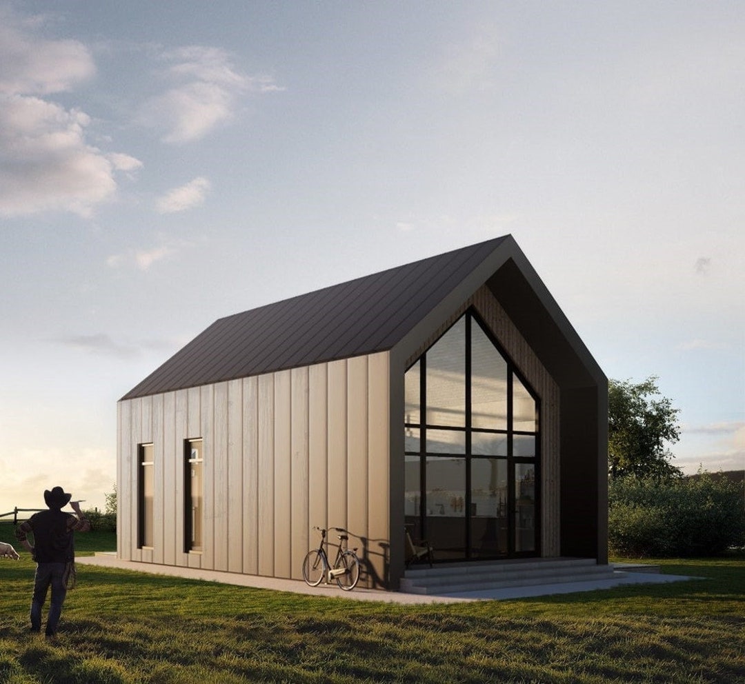 Barndominium Floor Plans 2 Bedroom Cottage Tiny House Plans - Etsy Ireland