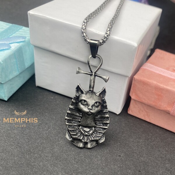 Egyptian Cat Jewelry Etsy