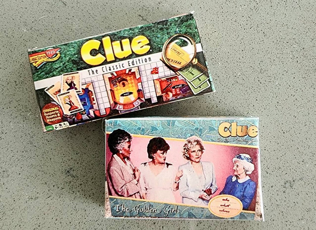 Printable - Dollhouse Board Game Templates - Classic Board Games, Clue ...
