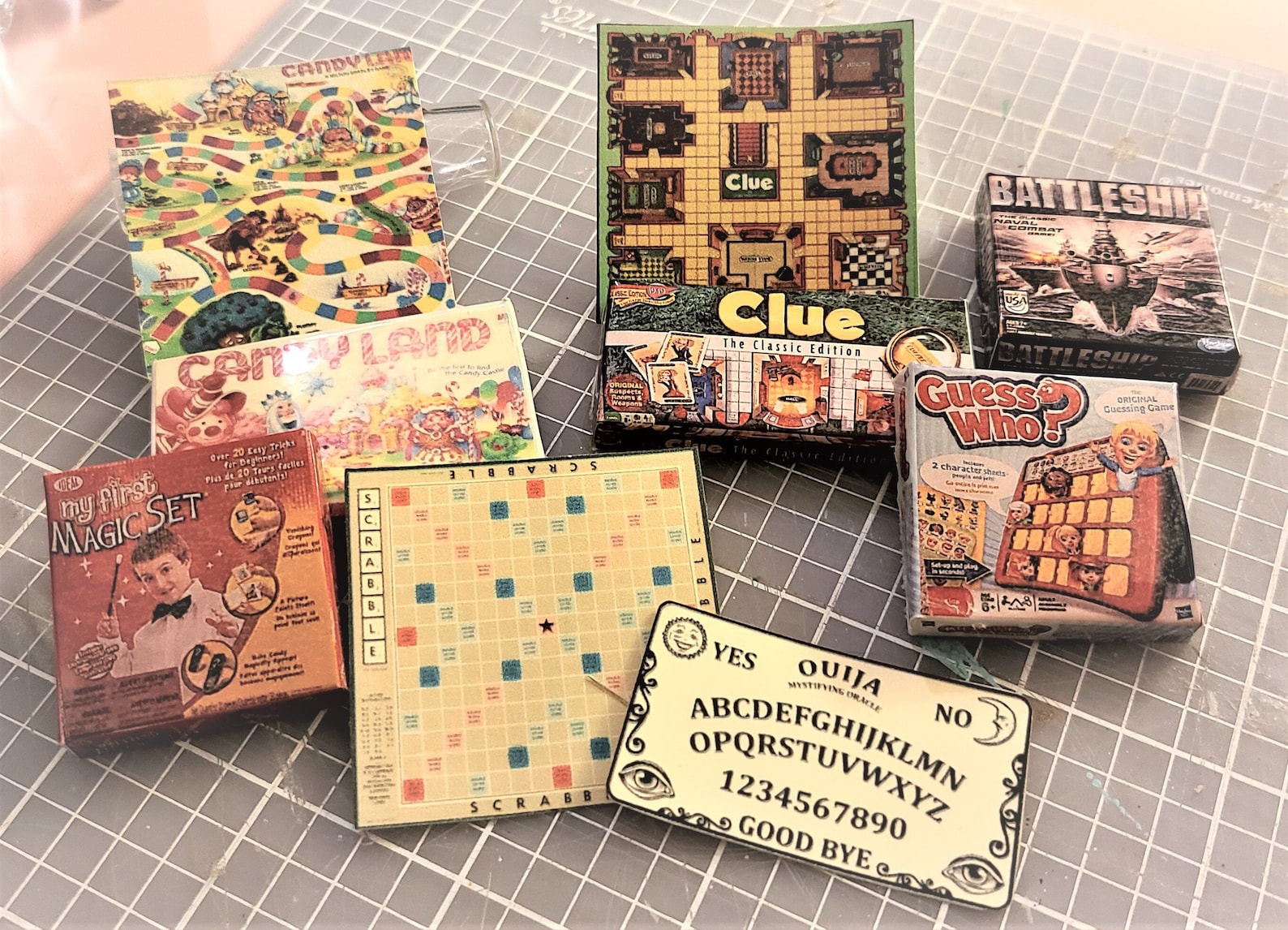 Printable Dollhouse Board Game Templates Classic Board | Etsy