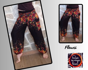 Pantalon Aladin Femme Pantalon de yoga avec poches