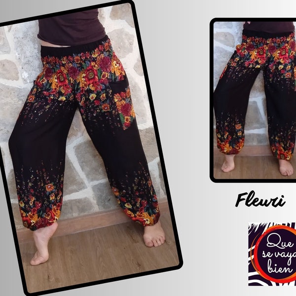 Pantalon Aladin Femme Pantalon de yoga avec poches