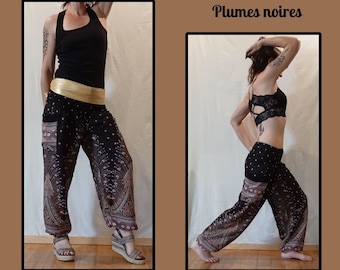 Pantalon Aladin Femme Pantalon de yoga avec poches