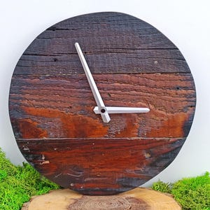 Unique Wooden Wall Clock | Reclaimed Wood Clock | Decorative Clock | Wall Hangings| Wall Wooden Clock | Modern Clock| Solid wood clock