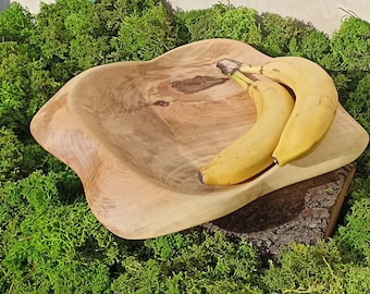 Hand Carved bowl | Unique Wooden bowl | Walnut bowl | Handmade wooden bowl | Rustic bowl | Birthday gift
